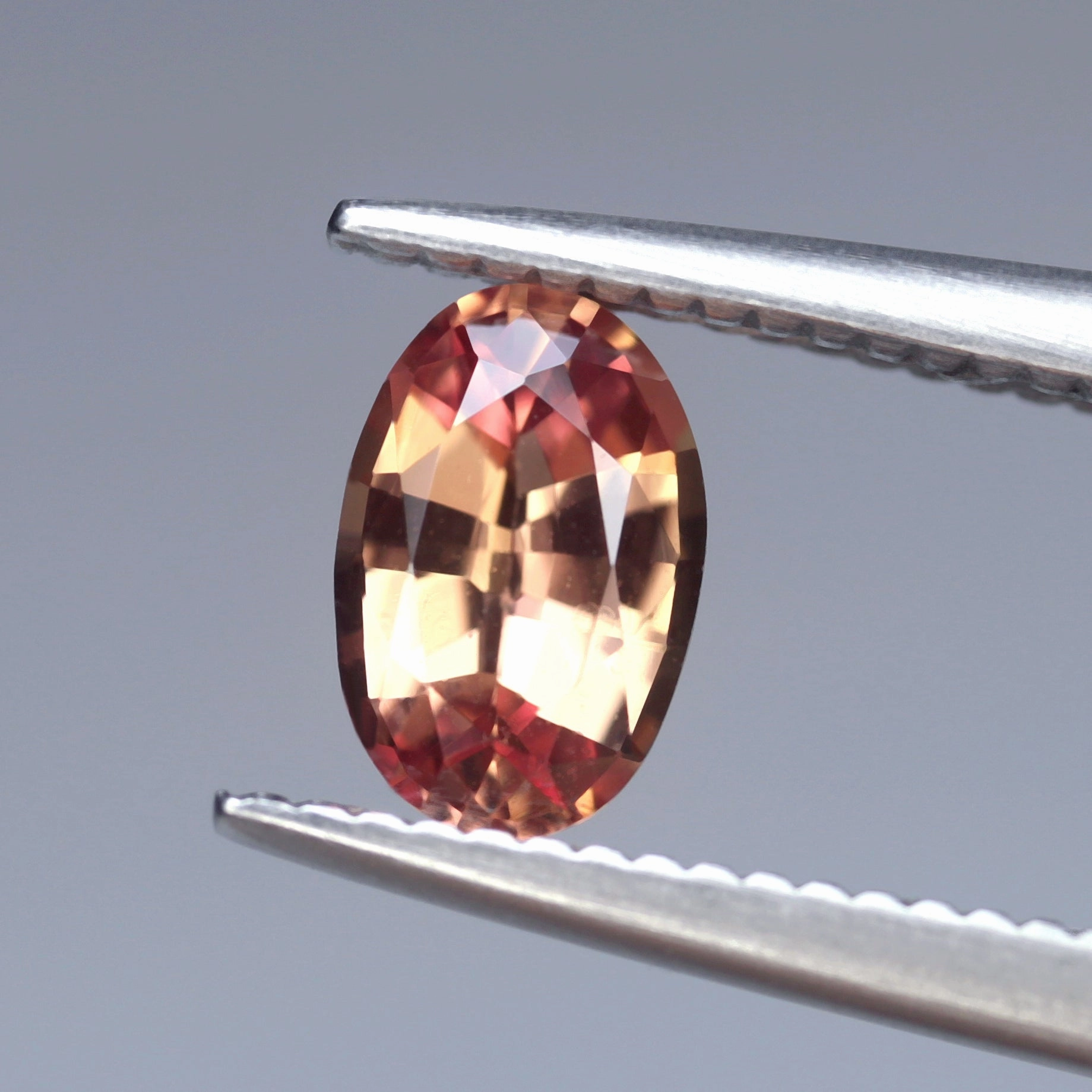 0.53ct Certified Natural Peach Sapphire