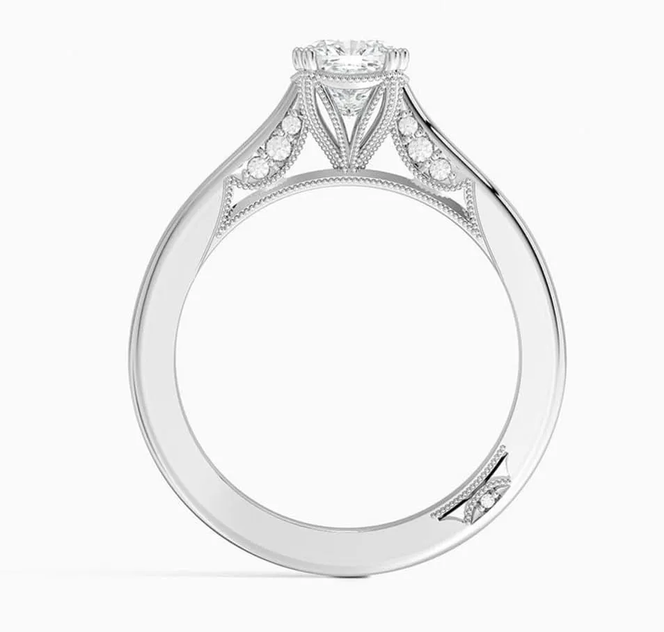 1-3 Carat Cushion Cut Solitaire VVS1 Colorless Moissanite Engagement & Promise Ring for Women, Bridal Set in 10K 14K 18K Solid Gold & 925 Sterling Silver