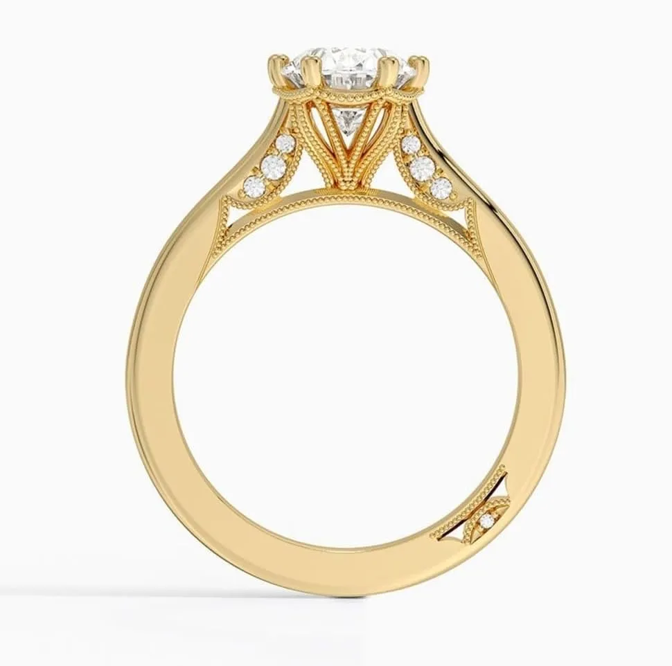 1-3 Carat Oval Cut Solitaire VVS1 Colorless Moissanite Engagement & Promise Ring for Women, Bridal Set in 10K 14K 18K Solid Gold & 925 Sterling Silver