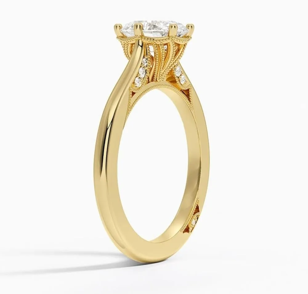 1-3 Carat Oval Cut Solitaire VVS1 Colorless Moissanite Engagement & Promise Ring for Women, Bridal Set in 10K 14K 18K Solid Gold & 925 Sterling Silver