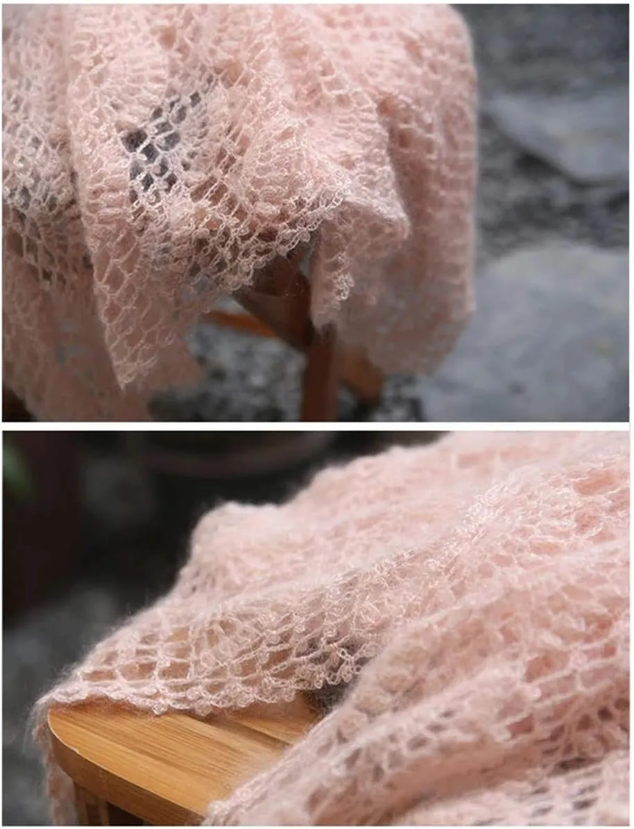 10pcs 250g 8.1oz Soild Color Angola Amorous Mohair Crochet Wool Yarn for DIY Handmade Knitted Crochet Baby Sweater Scarf Shawl Scarf Fine Thread Clothes Yarn Caramel