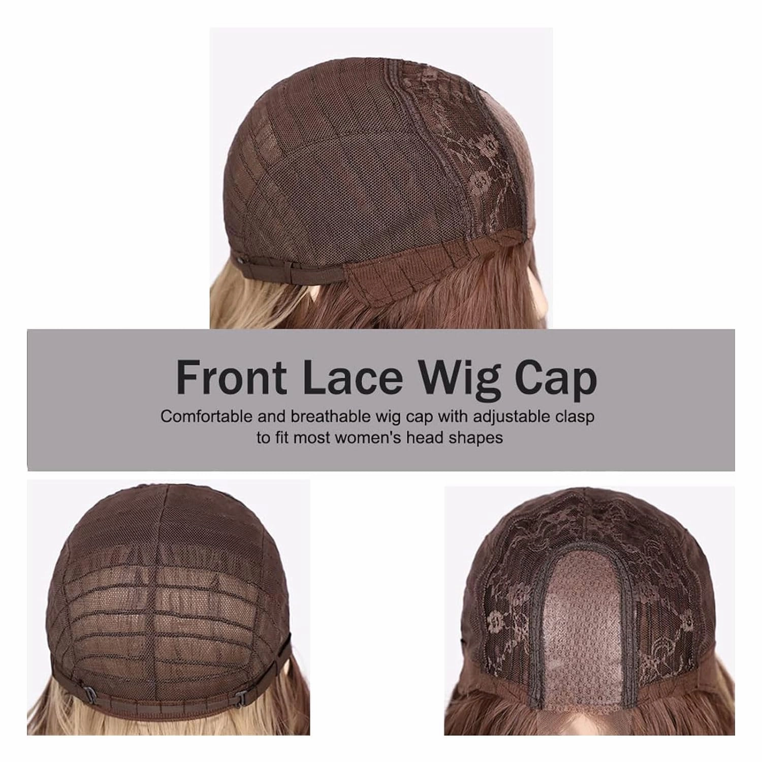 14 Inch Short Wavy Small Area Lace Wig for Women Synthetic Curly Middle Part Wigs Light Gray Natural Looking Heat Resistant Light Gray Hair Piece Wig for Daily Party Use