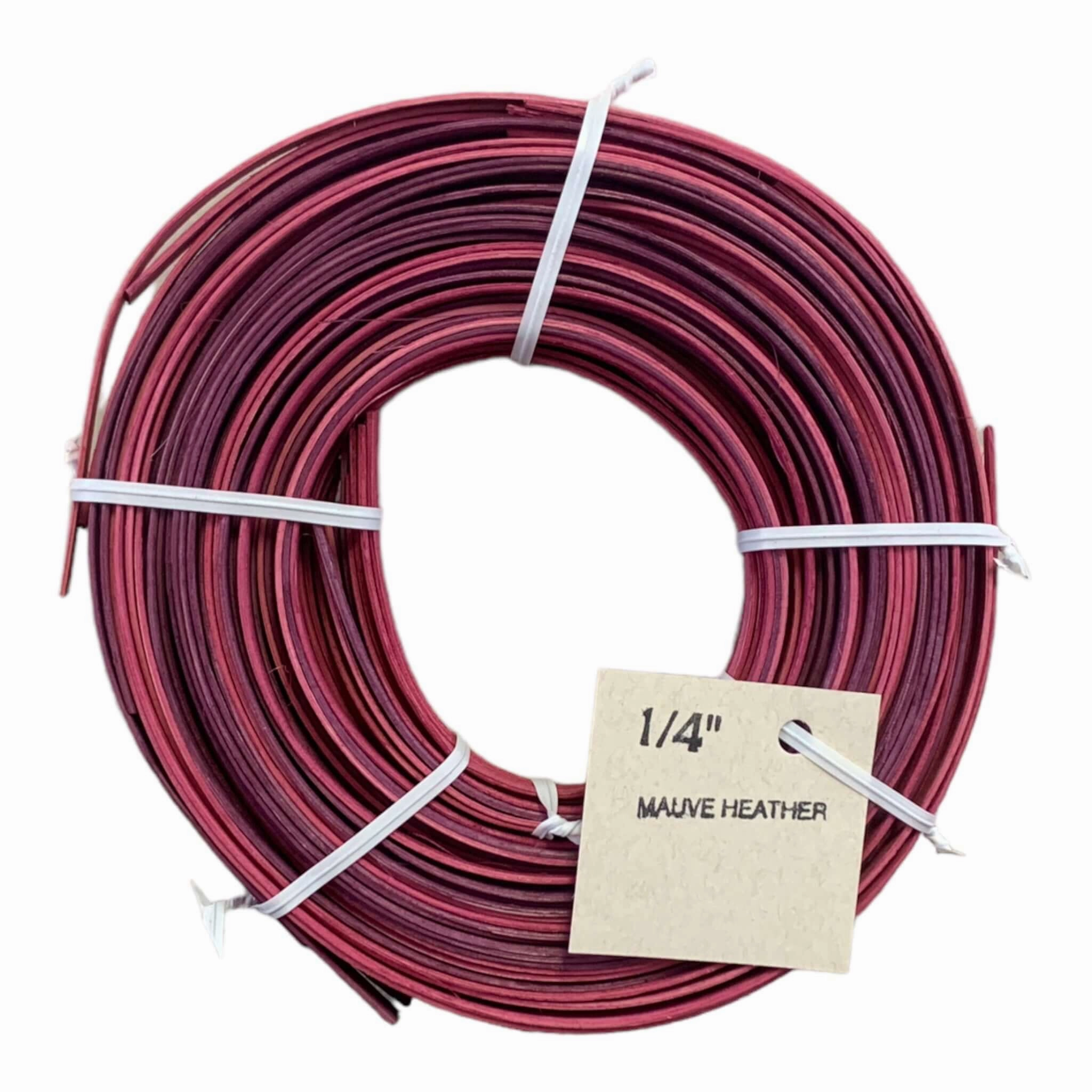 1/4" Dyed Flat Reed
