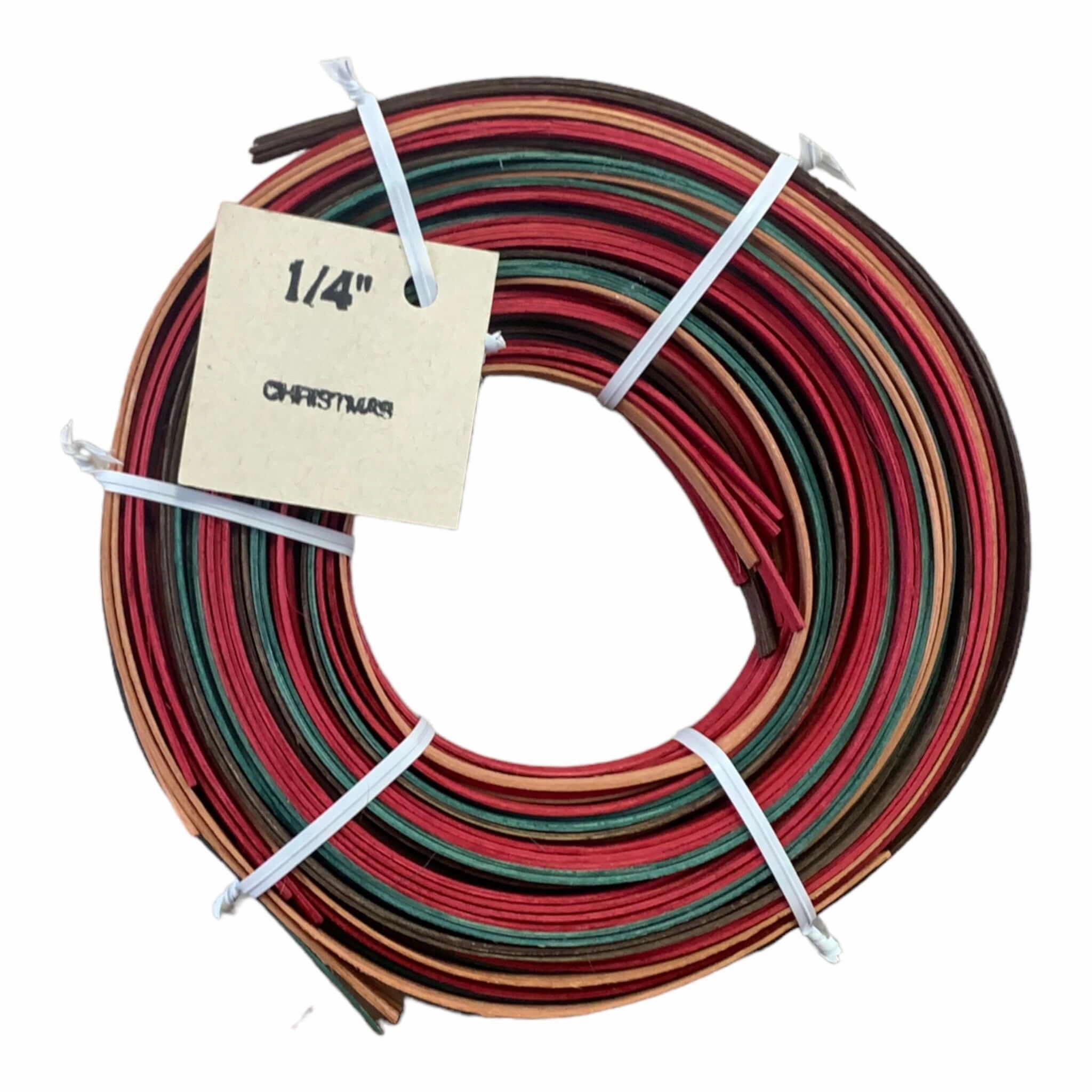 1/4" Dyed Flat Reed