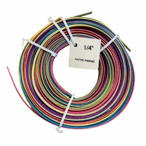 1/4" Dyed Flat Reed