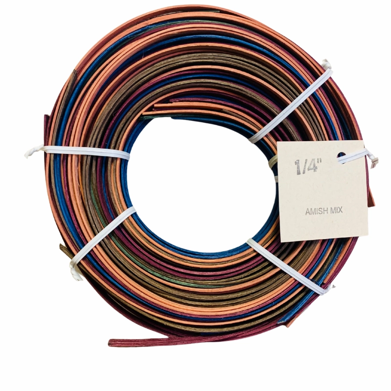1/4" Dyed Flat Reed