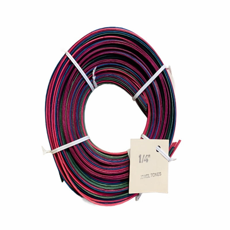1/4" Dyed Flat Reed