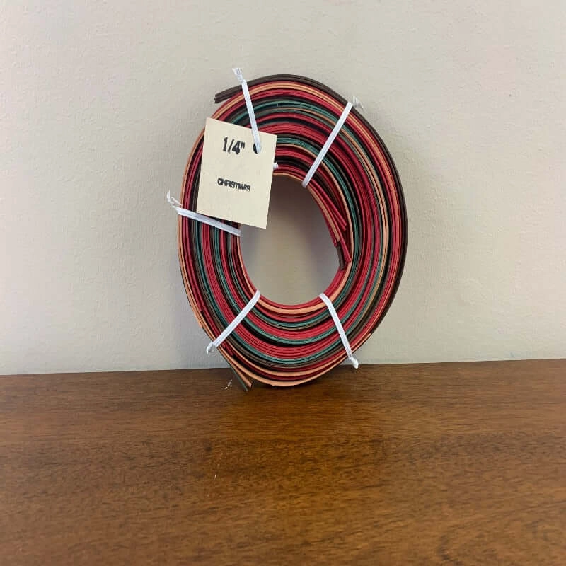 1/4" Dyed Flat Reed