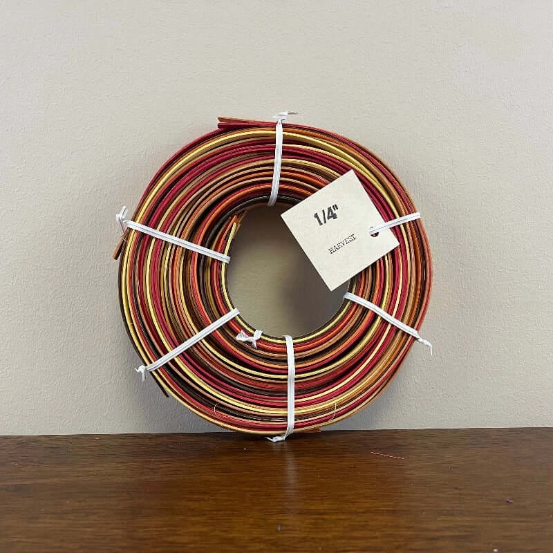 1/4" Dyed Flat Reed