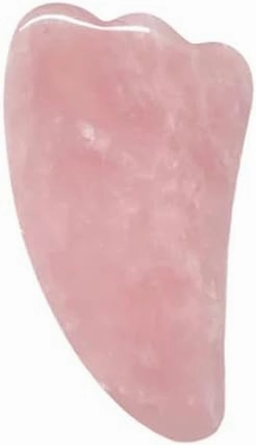 1pc Face Roller Natural Rose Quartz Roller Real Gouache Scraper Facial Gua Sha Board