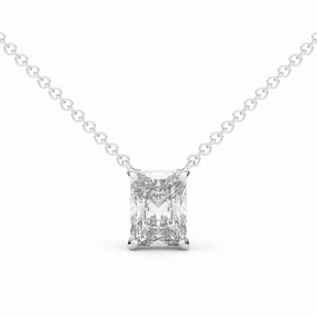 2.00CT CERTIFIED RADIANT LAB DIAMOND SOLITAIRE PENDANT