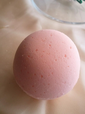 3 Luxury Bath Bomb Fizzies, Large 5 Oz Each, Handmade, Fresh, Natural in The USA with Shea & Cocoa Butter, Ultra Moisturizing, Great for Dry Skin (Ginger Peach)