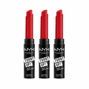 3x NYX Professional Makeup Turnt Up Lipstick TULS 22 Rock Star