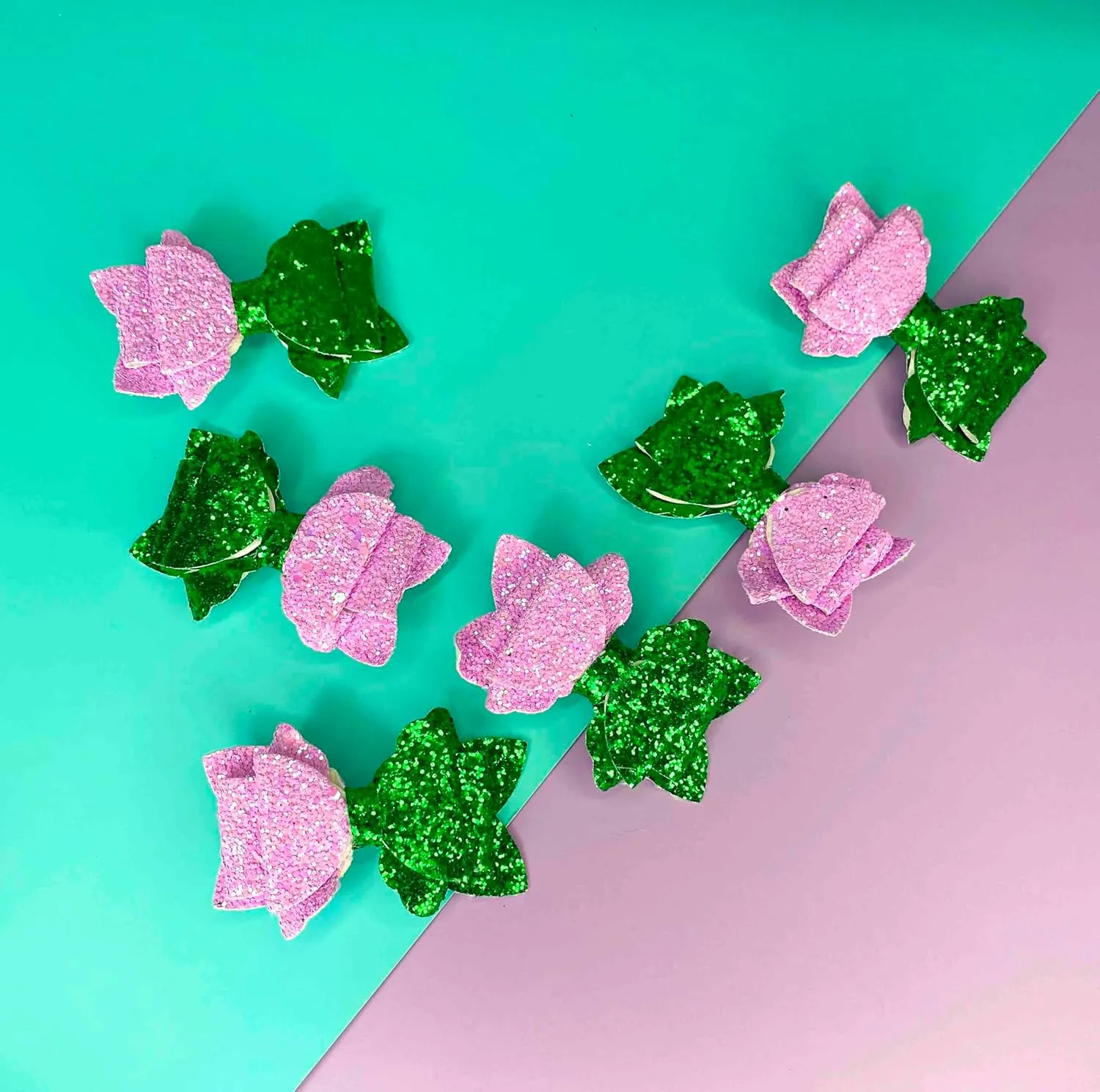 6PCS Witch Hair Accessories, Cute Hair Bows for Movie Favors, Witch Merch Gifts