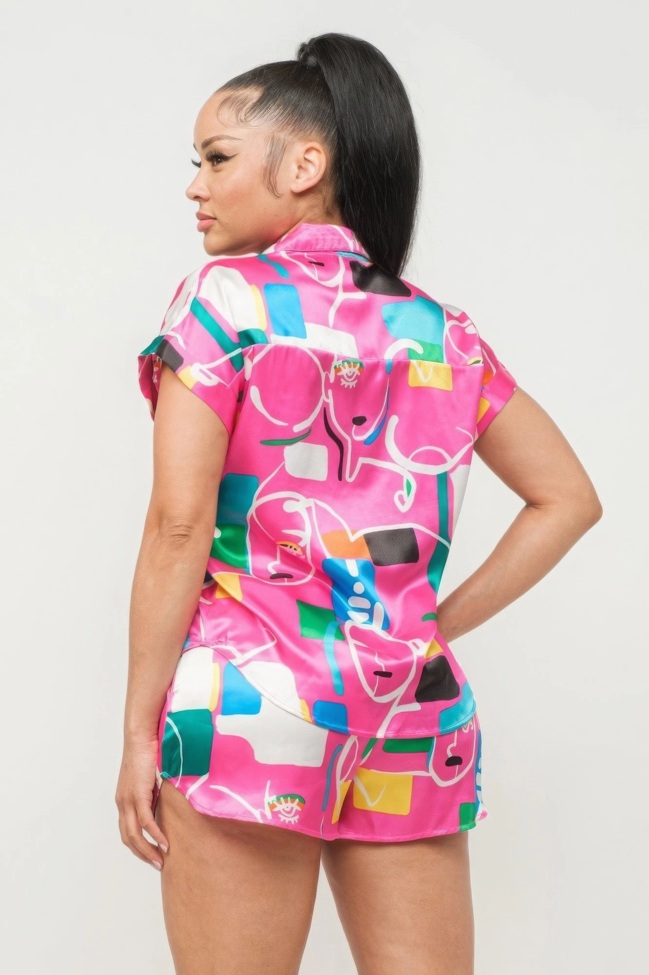 “Life Of The Party” Top And Shorts Set