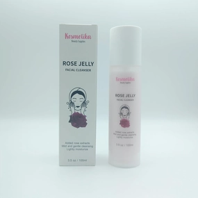 | Rose Jelly Facial Cleanser | Gentle Purifying and Hydrating Gel | Rose Extracts Added | Mild and Delicate Texture | 50g | All Skin Types | | Skin Glow
