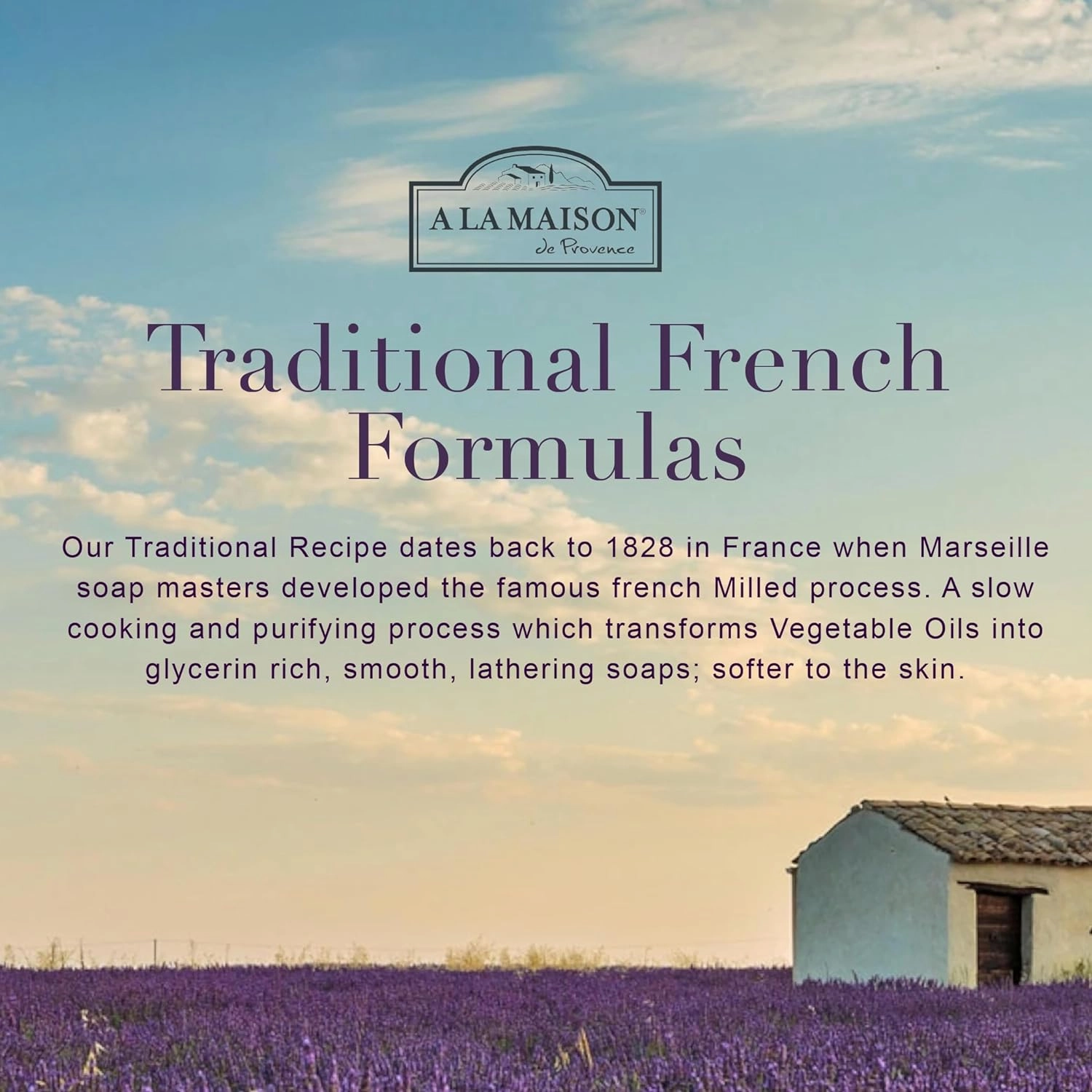 A LA MAISON French Liquid Hand Soap, Heirloom Peach - Natural Hand Wash Made with Essential Oils - Biodegradable, Plant-Based, Vegan, Cruelty-Free, Alcohol & Paraben Free (16.9 oz, 3 Pack)