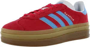 adidas Gazelle Bold Womens Shoes Size 8, Color: Red/Blue/White-Red