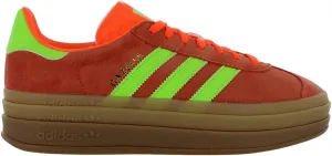 Adidas Gazelle Bold Womens Shoes Size 9, Color: Orange/Lime-Orange