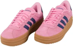 ADIDAS VL Court Bold Womens Platform Shoes Pink/Blue