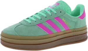 adidas Women's Crewht/Nindig/Magbei Gazelle Bold W Cream whiteNight Indigo/Magic Beige 8 US
