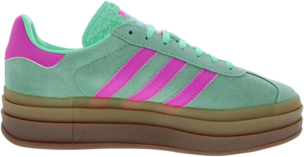 adidas Women's Crewht/Nindig/Magbei Gazelle Bold W Cream whiteNight Indigo/Magic Beige 8 US