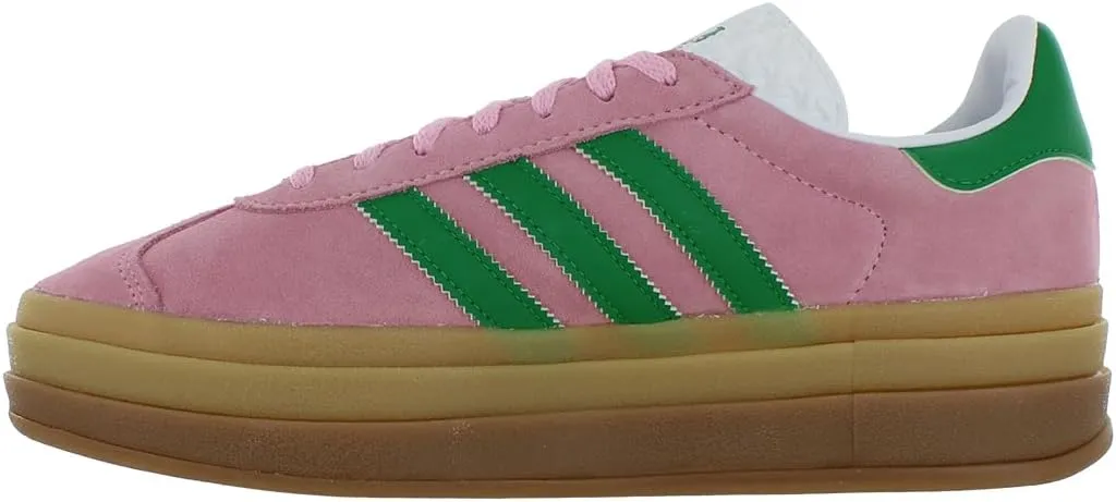 adidas Women's Crewht/Nindig/Magbei Gazelle Bold W Cream whiteNight Indigo/Magic Beige 8 US