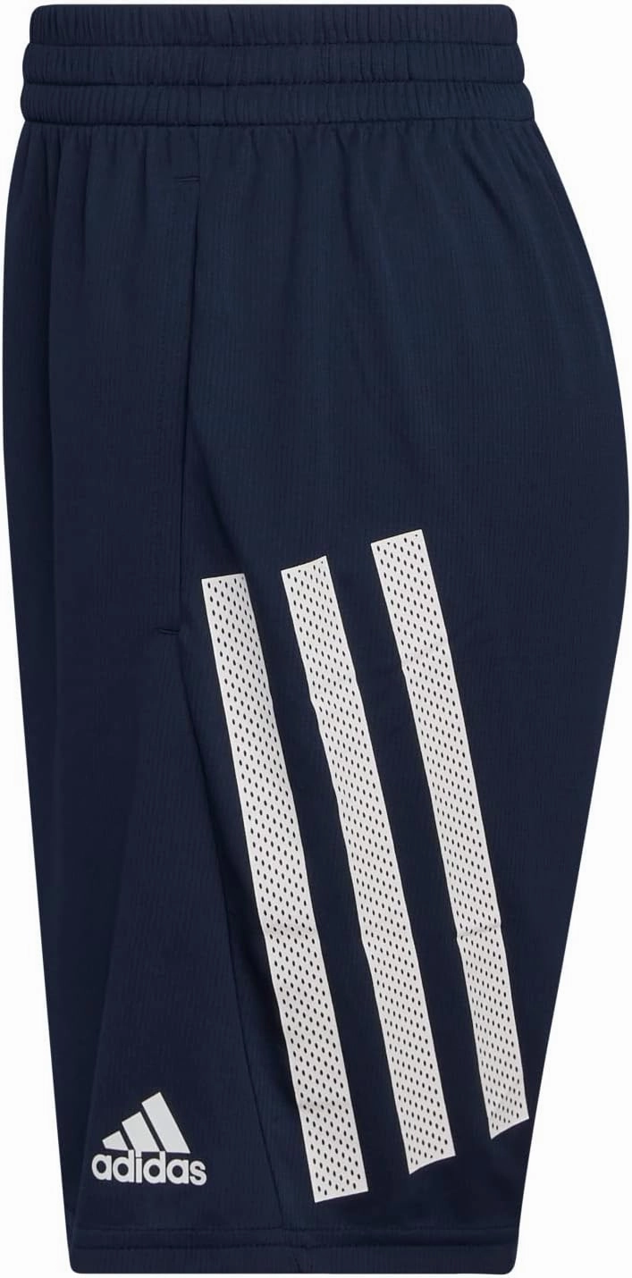 adidas Boys' Elastic Waistband Bold 3s Short