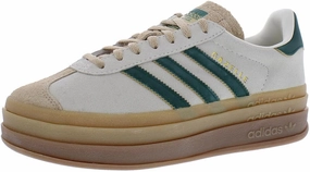 adidas Gazelle Bold Womens Shoes Size 10, Color: Khaki/Green-Beige