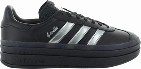 adidas Pride Gazelle Bold Womens Shoes Size 9, Color: Black/Silver/Black-Black