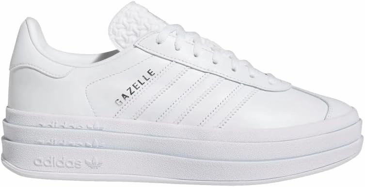 adidas Womens Gazelle Bold Triple White IE5130 Size 8.5