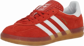 adidas Womens Gazelle Indoor Bold Orange Gum Size 7.5