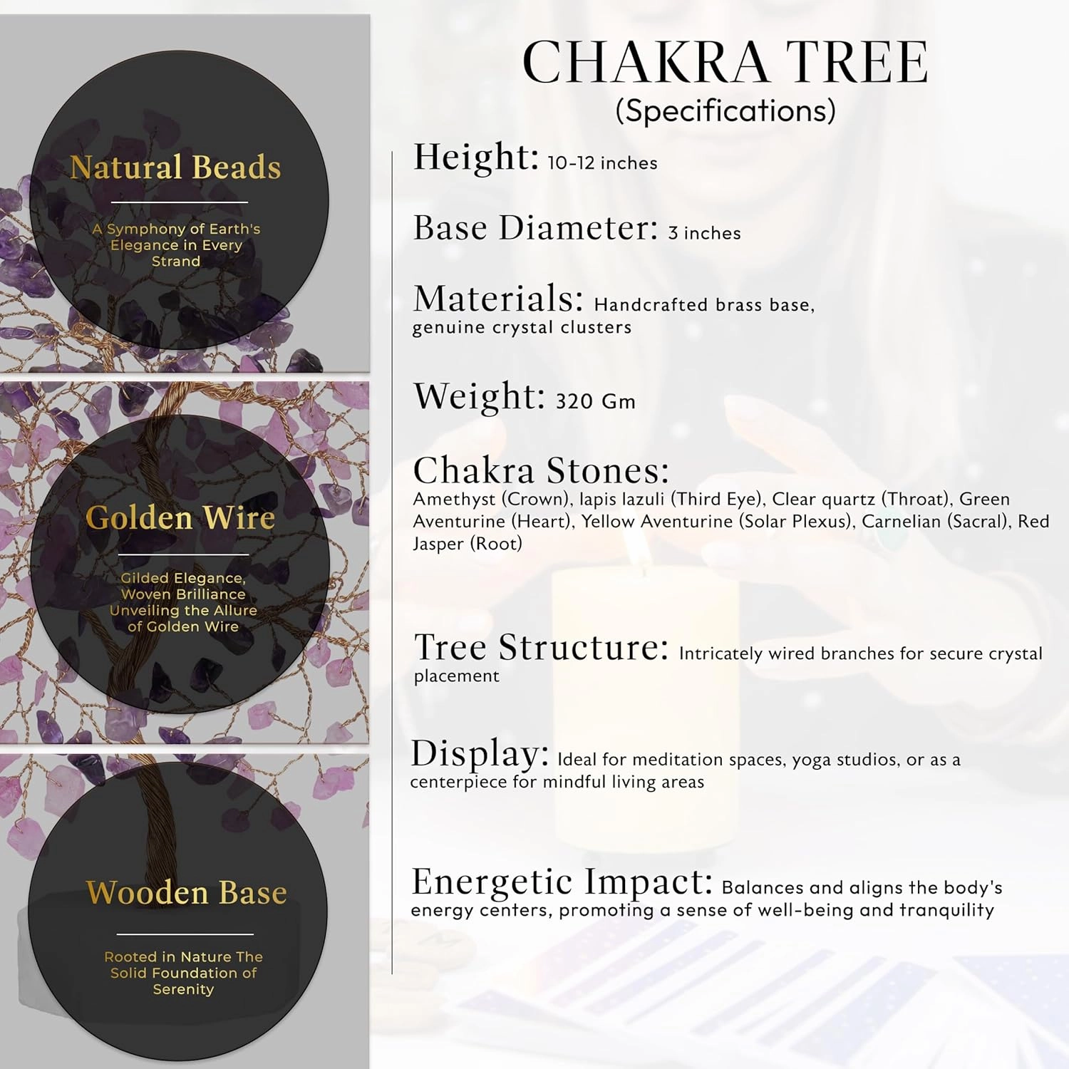 Amethyst and Rose Quartz Tree, Gemstone Tree, Crystal Tree for Positive Energy, Clever Birthday Gifts, Crystals and Healing Stones, Tree of Life Decor, Chakra Tree, Thoughtful Gifts for Women