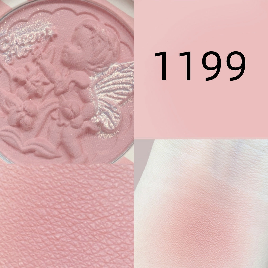 Angel Embossed Blush  HA0095