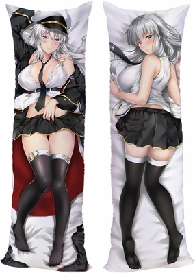 Anime Pillow Case Dakimakura Azur Lane Impact 120x40cm (47.2in x 15.7in) Bedding Pillowcase Hugging Body Pillow Case Double Sided Cushions Covers Two Way Tricot