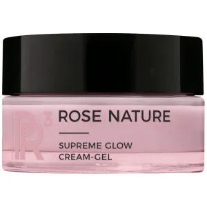ANNEMARIE BÖRLIND ROSE NATURE Supreme Glow Cream-Gel (1.69 Fl Oz) - Leaves the skin looking radiant and fresh, Reduces the effects of blue light, Vegan