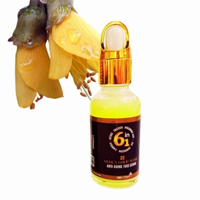 Anti-Aging Face Serum | 6-in-1 Facial Serum for Women | Hydrating, Brightening & Glowing Skin with Retinol, Hyaluronic Acid, Vitamin C & Collagen – Reduces Wrinkles & Fine Lines – 30ml