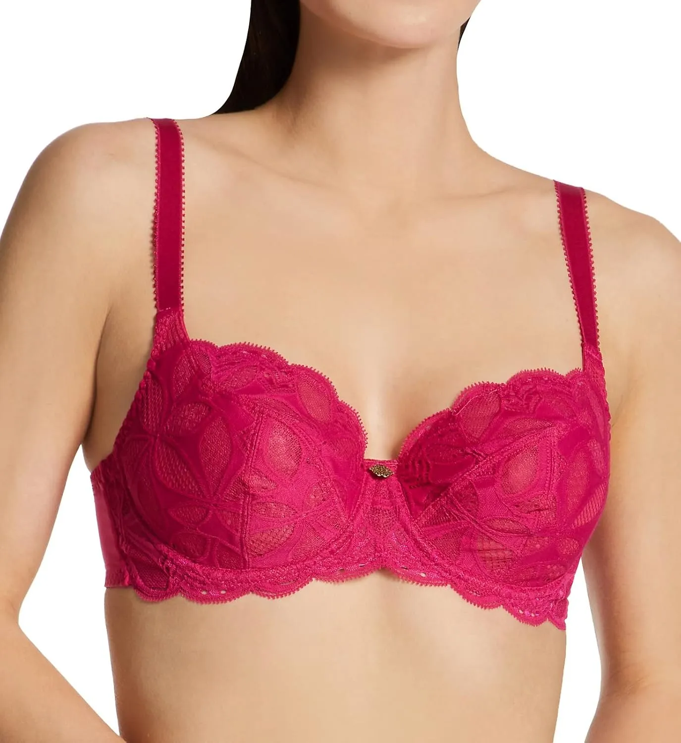 Antigel Women's Stricto Sensuelle 3/4 Cup Bra, FCH2817, Fuchsia, 38D