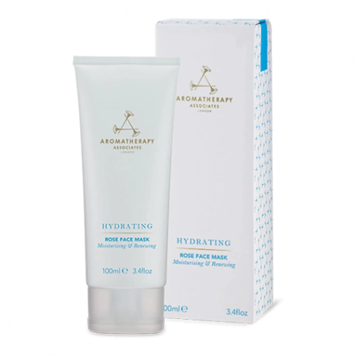 Aromatherapy Associates Hydrating Rose Face Mask. Gel Mask Infused with Damask Rose Water to Moisturize for a Glowing, Dewy Complexion (3.4 fl oz)