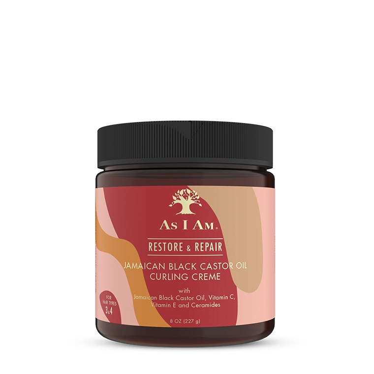 AS I AM JBCO Rest/Rep Curling Cream 8oz