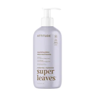 ATTITUDE Pregnancy Nourishing Body Lotion, EWG Verified, Dermatologically Tested, Plant and Mineral-Based, Vegan Maternity Products, Argan Oil, 16 Fl Oz