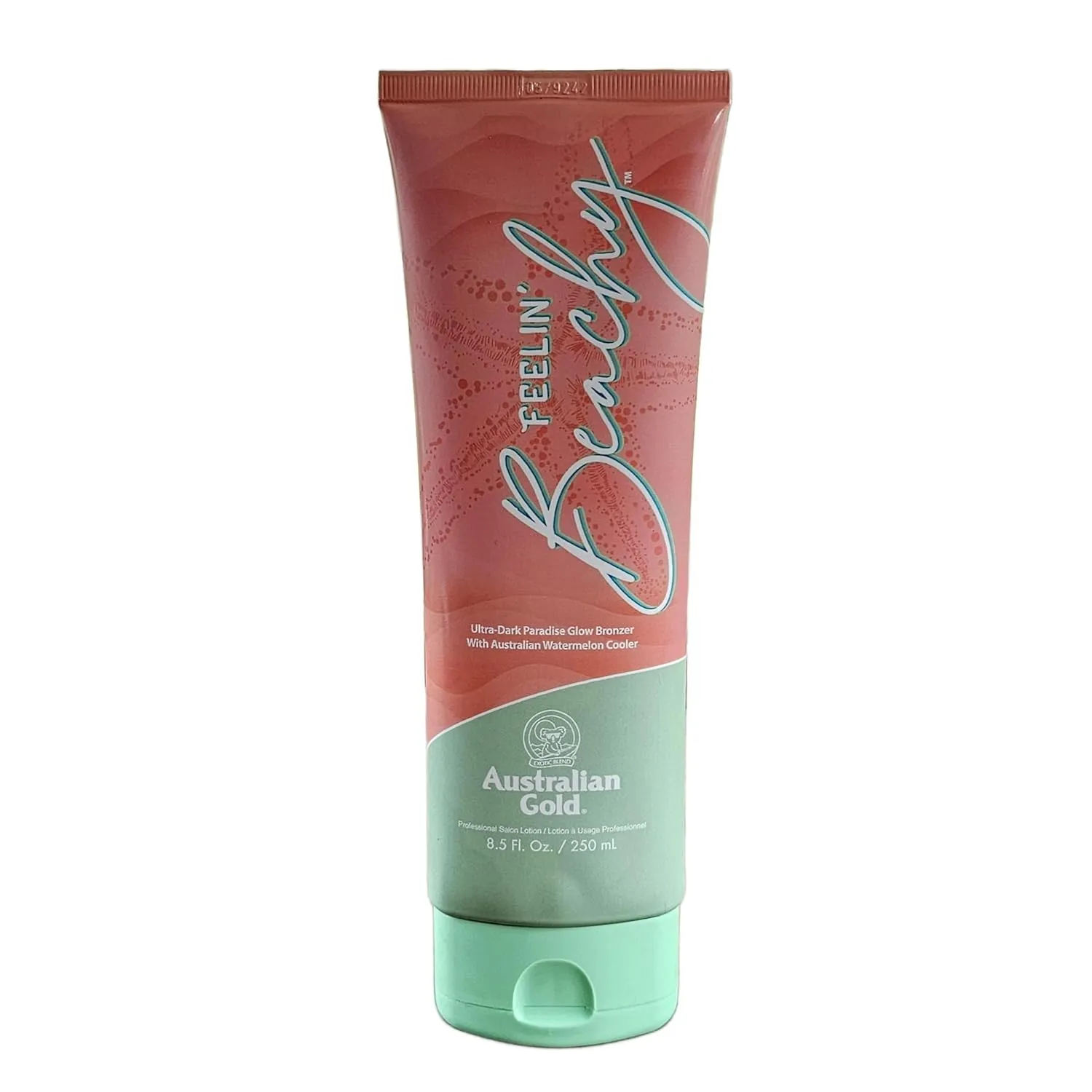 Australian Gold Feelin Beachy Ultra-Dark Paradise Glow Bronzer Tanning Lotion 8.5 oz