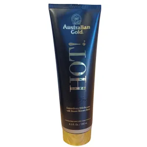 Australian Gold Hot! Bronze Extraordinary DHA Bronzer - 8.5 ounces, Tanning Lotion for Indoor or Outdoor use HOT! Black DHA Bronzer