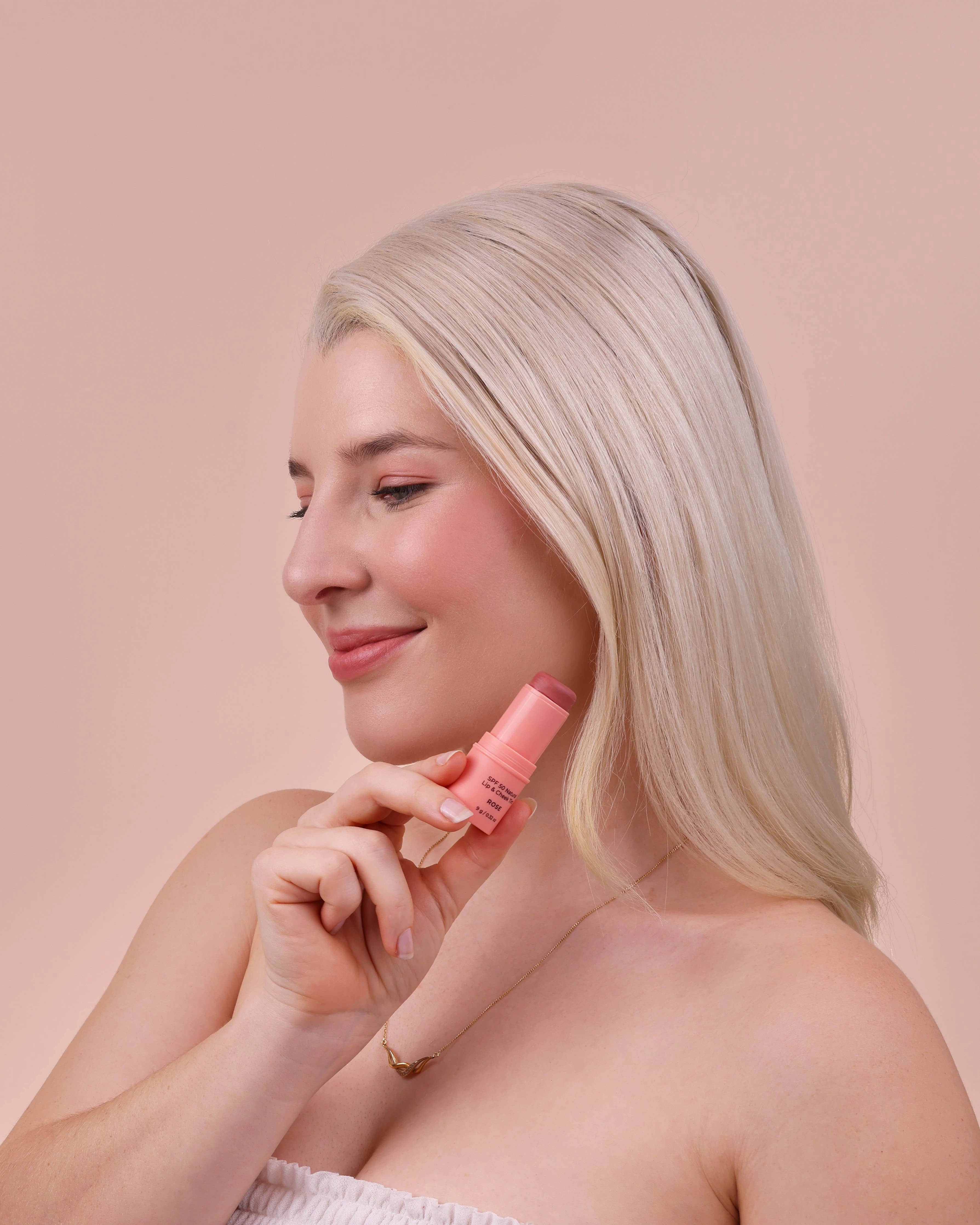 AVOCADO ZINC - SPF 50 Natural Lip & Cheek Tint - Rose
