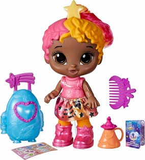Baby Alive Star Besties Doll, Bright Bella, 8-inch Space-Themed Doll for 3 Year Old Girls and Boys and Up, Accessories