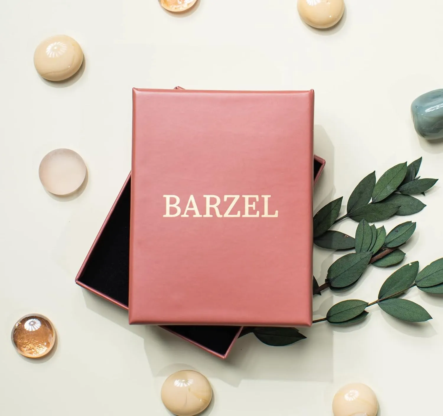 Barzel Women's Wide Eternity Ring Wedding Band - 18k White or Rose Gold Plated Wide Band Cubic Zirconia Eternity Ring