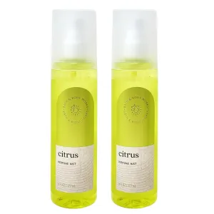Bath and Body Work CITRUS Perfume Mist Gift Set - Lot of 2-6 fl oz / 177 mL each