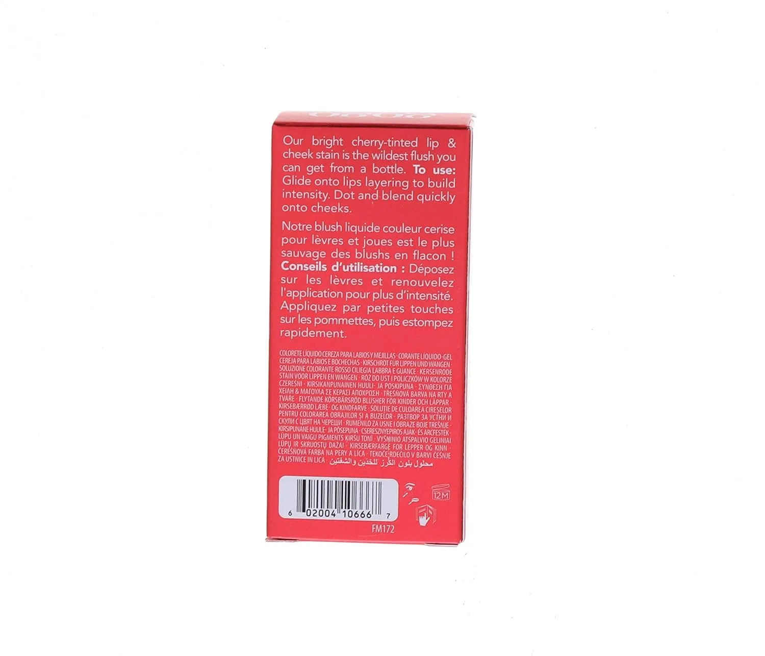 Benefit Gogo Tint Bright Cherry Tinted Lip & Cheek Stain, 0.2 Fl Oz