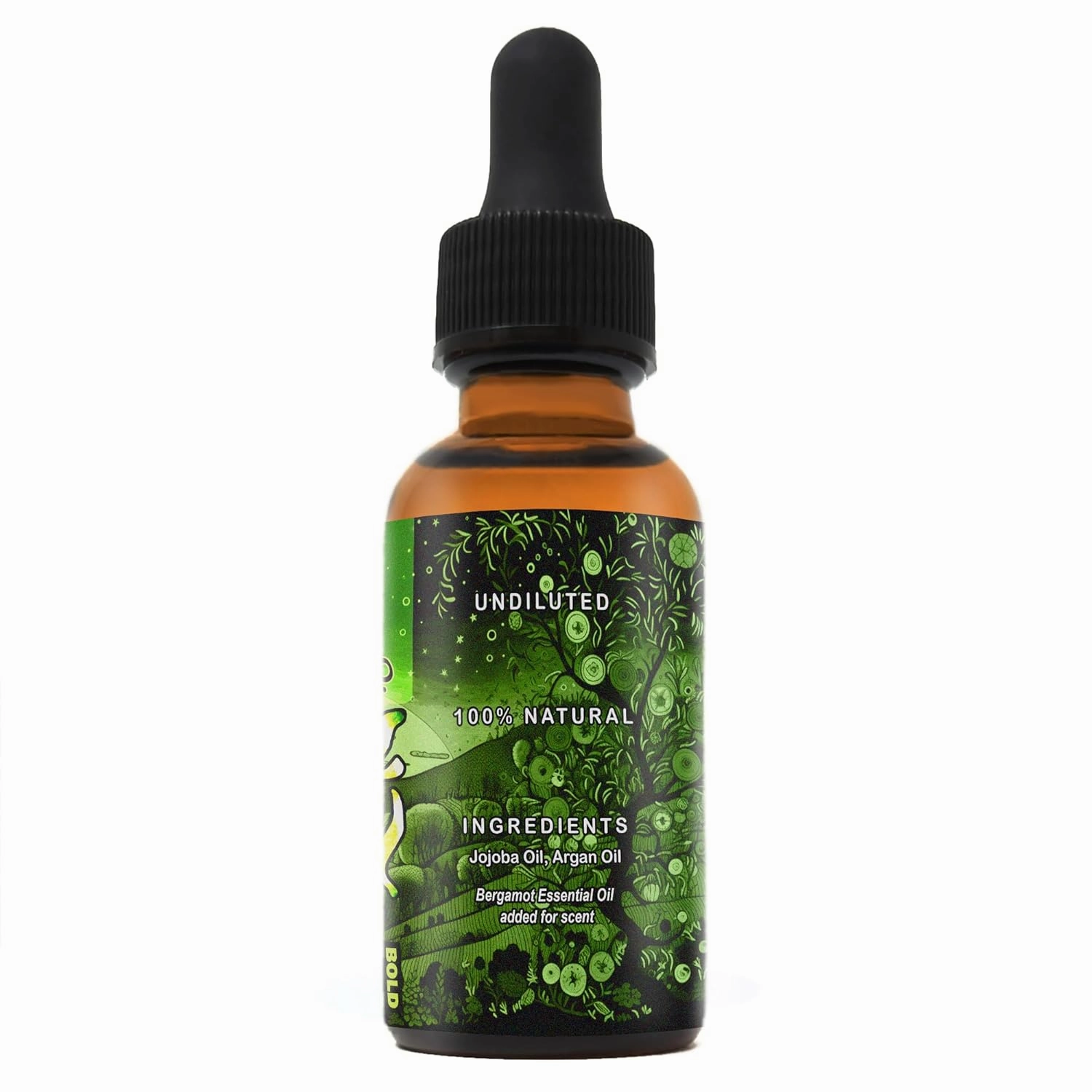 Bergamot Beard Oil – A Potent Bold Bergamot Scent (4 oz.)
