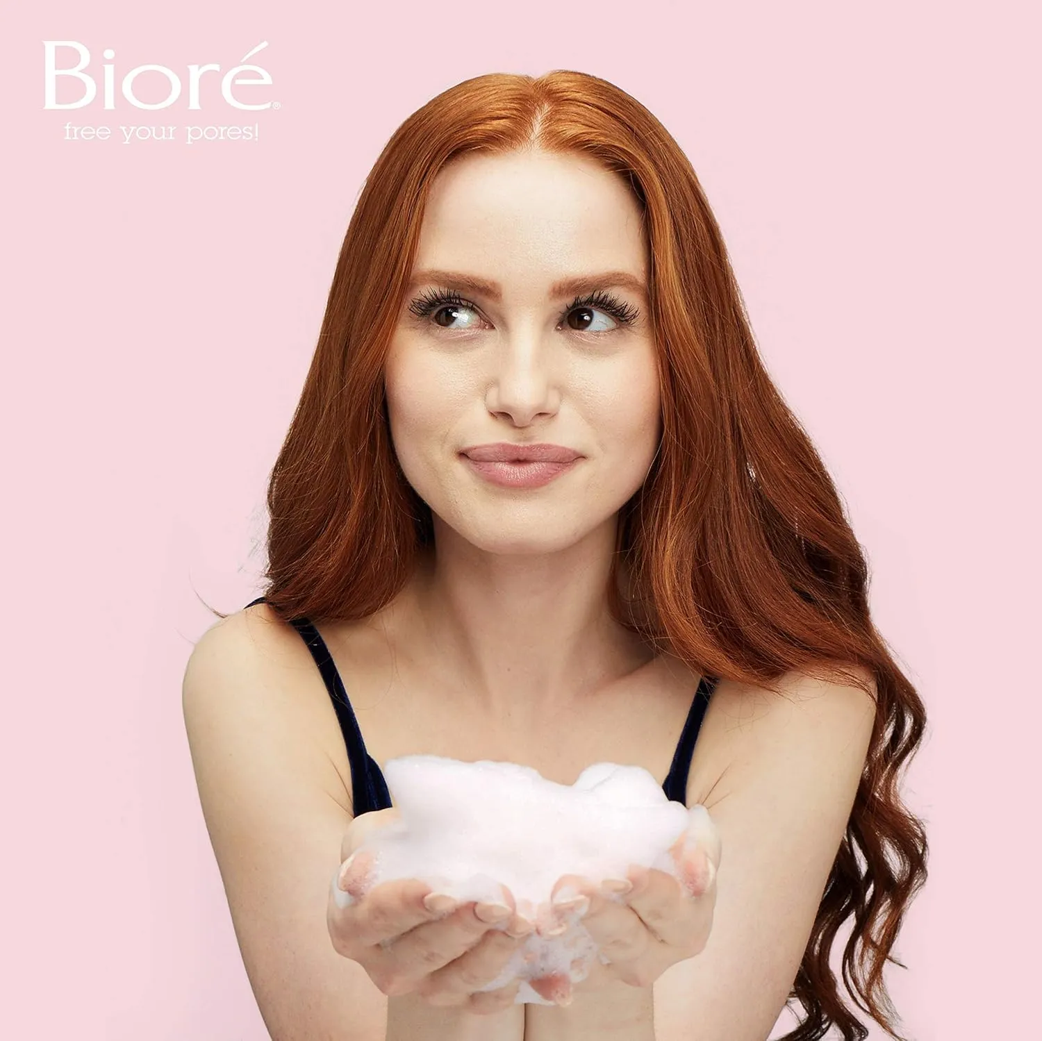 Bioré Rose Quartz   Charcoal Gentle Marshmallow Foam Cleanser, Daily Foaming Face Wash, 5 Ounces, Oil Free, Dermatologist Tested, Non-Comedogenic, Cruelty Free, Vegan Friendly